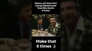Classic Billy Martin and George Steinbrenner Miller lite commercial. New York Yankees