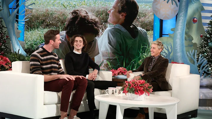 Armie Hammer and Timothe Chalamet Talk Passionate ...