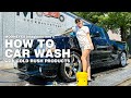 HOW TO CAR WASH with GOLD RUSH Products
