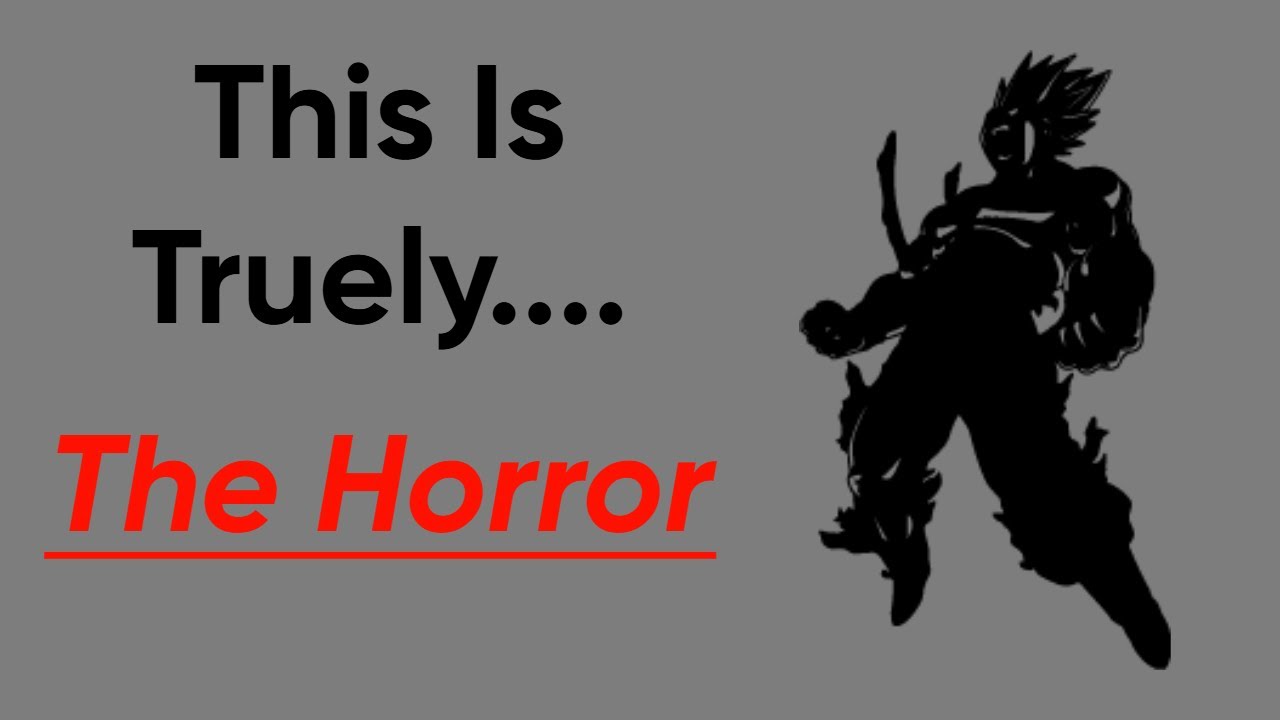 Aw dude you don't want to know...The Horror. | Dragon Ball Gekishin Squadra