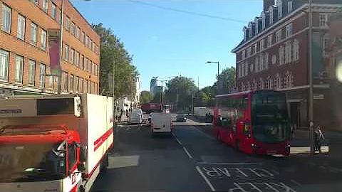 Full journey on LONDON BUS route 1