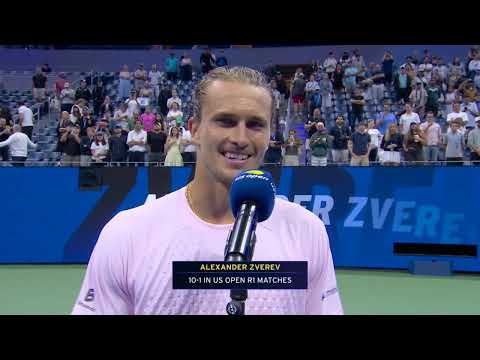 No. 1 Alexander Zverev reacts to near 5-hour opening round 👏 'EXACTLY WHAT I NEED' | 2026 US Open