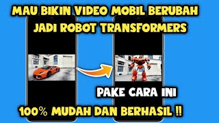 How to edit a car into a robot | How to make a video of a car into a robot screenshot 3