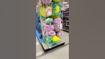 More target squish! This time featuring a ball cage 😂 #squishmallows #squishtok #squishhunt