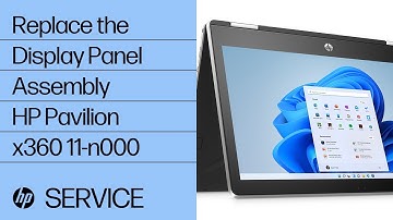 Replace the Display Panel Assembly | HP Pavilion x360 11-n000 | HP