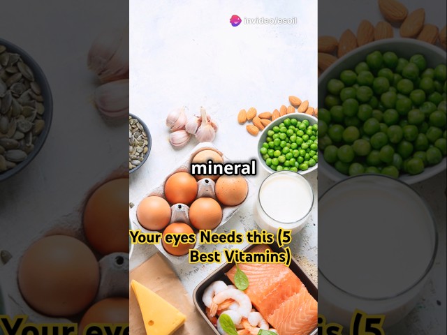 5 Best VITAMINS to Prevent Eye Diseases!