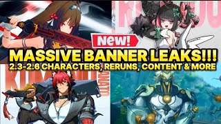 NEW UPDATE!!! 2.3-2.6 BANNERS ROADMAP! NEW CHARACTERS, RERUNS, CONTENT & MORE! [Zenless Zone Zero]