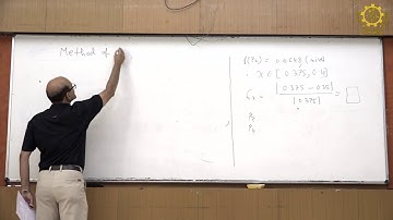 Lecture 04 : Root finding methods continued....: Prof. S. Chakraverty