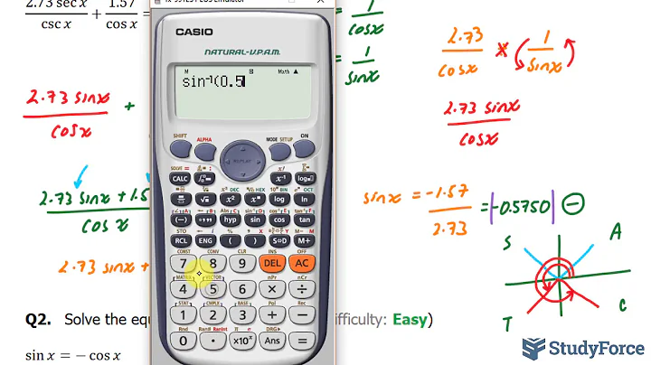 Solving Trigonometric Equations Using Identities (Multiple Angles, Degrees, Part 1)