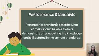 EL 112 - CONTENT STANDARD AND PERFORMANCE STANDARD