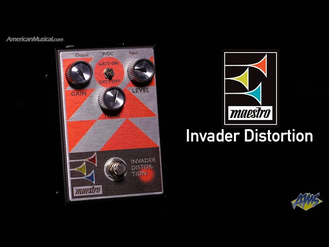 Maestro Invader Distortion - AmericanMusical.com - YouTube