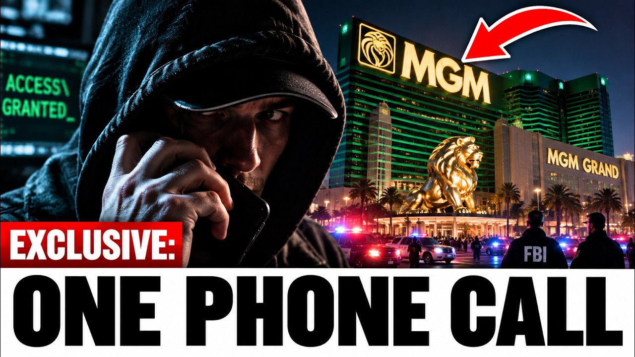 The 10-Minute Phone Call That Paralyzed a $30 Billion Las Vegas Casino (MGM Breach)