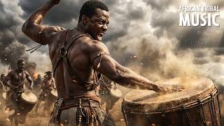 🔥 Aggressive Tribal Drums Unleash Pure Adrenaline ⚡ Warrior Energy Flow | African Tribal Drums