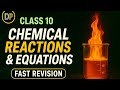 Chemical Reactions &amp; Equations in 25 Min ✅| ⚡ Class 10 Science |Fast Revision | CBSE 2025 Board Exam