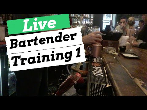 Become a Bartender: Live Bartender Training/ No Experience Needed