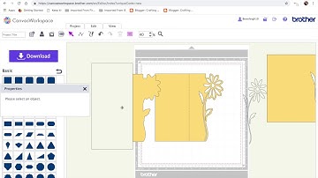 brother scan n cut tutorials creating the stencil half cut daisy card- digital die
