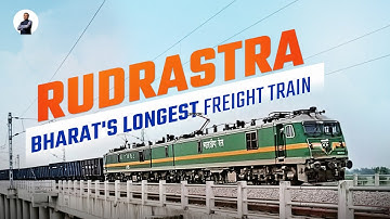 Rudrastra | Bharat’s longest freight train (4.5 km long)
