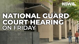 Judge to decide whether to uphold 2nd temporary restraining order in Oregon National Guard case
