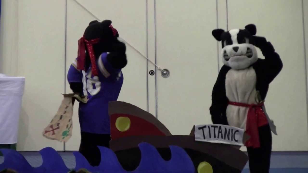"Pirates" Mascot Skit at Ft. Walton YouTube