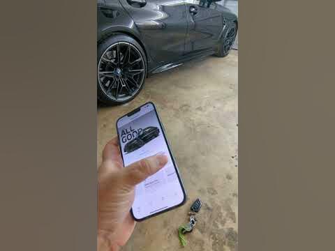BMW App Remote Start! (NO KEYFOBS) - YouTube