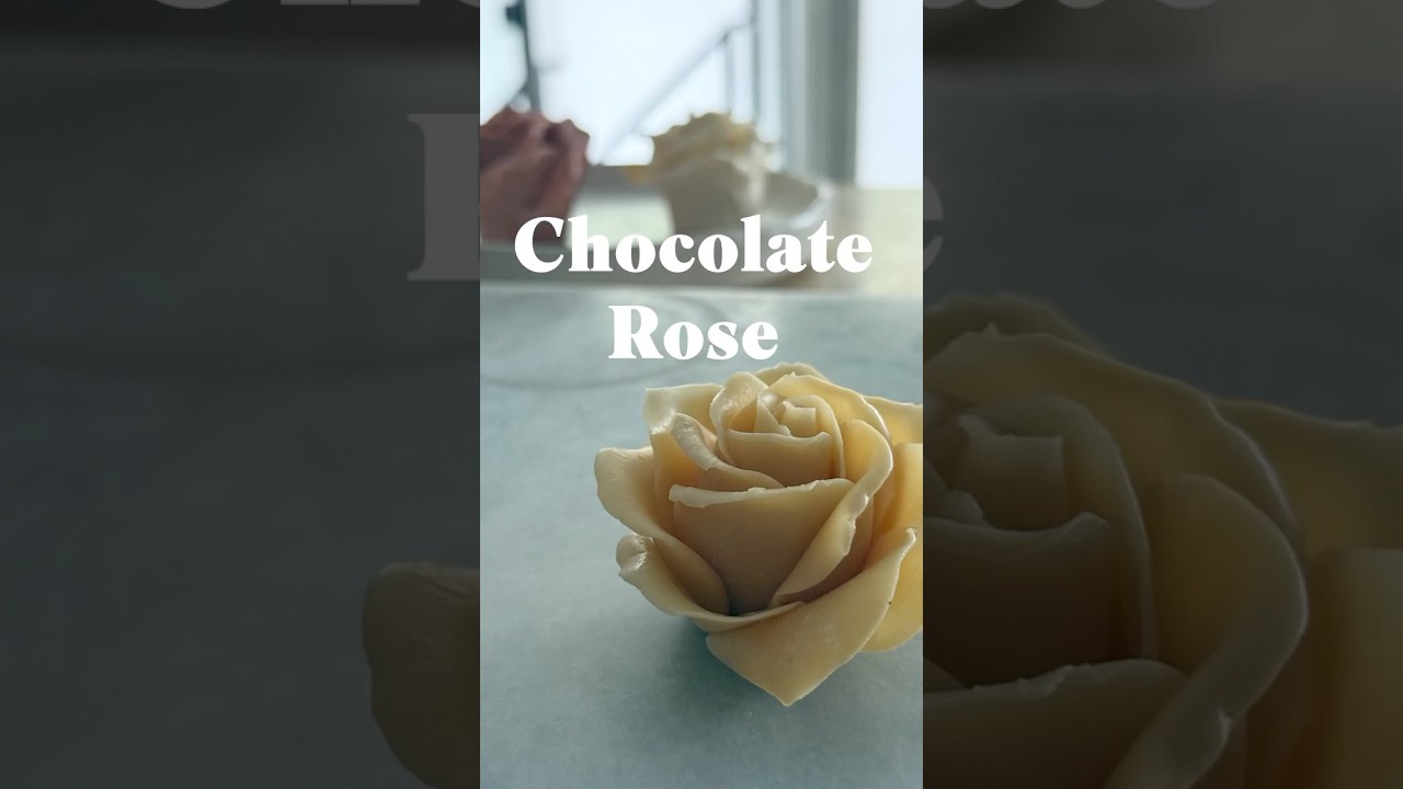 Make a Chocolate Rose with me🌹 