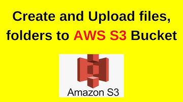 How to create s3 bucket and upload files folders to S3 in AWS | Upload files to AWS s3 | 2024 update