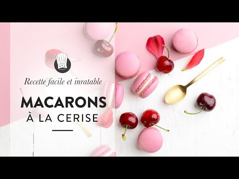 Vidéo: Comment Faire Des Macarons Aux Cerises