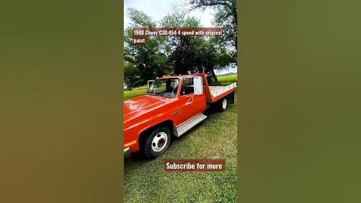 1988 Chevy 454 C30 #shorts #youtubeshorts #squarebody #original #chevrolet #454 #bigblockchevy#truck