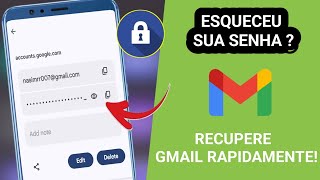 Como encontrar a senha da sua conta do Gmail se você a esqueceu | Recuperação de Senha do Gmail