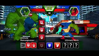 Ultimate Humungousaur vs Ultimate Kevin 11 (Ben 10 xenodrome)