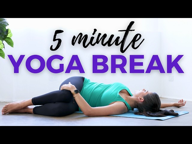 5 min Yoga Break: Reset & Find Calm - YouTube