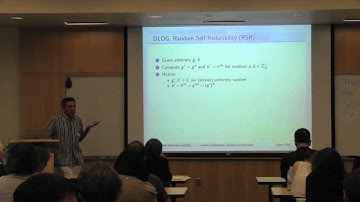 01 Daniele Micciancio on "Lattice Cryptography: Introduction and Open Questions"