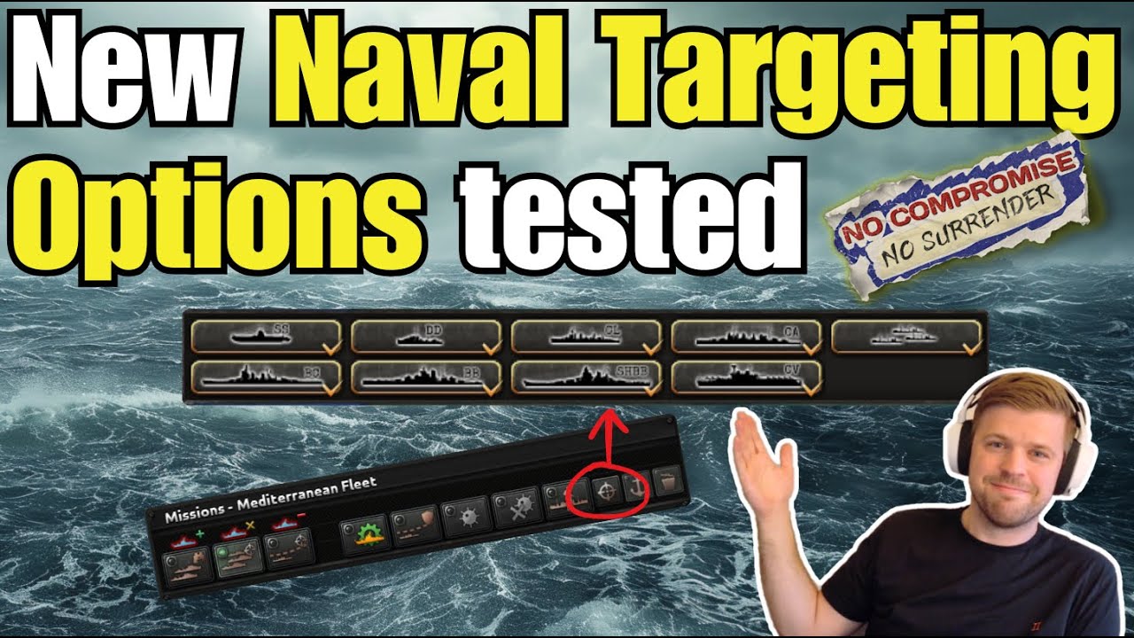 Протестированы новые варианты наведения на цель с моря! - Руководство по HOI4