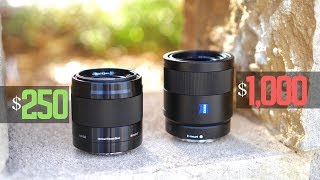 Zeiss 55mm F1.8 vs Sony 50mm F1.8 Comparison