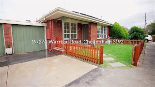 19/374 Warrigal Road, Cheltenham 3192