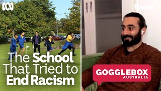 Goggleboxers have an emotional reaction to show | The School That Tried To End Racism