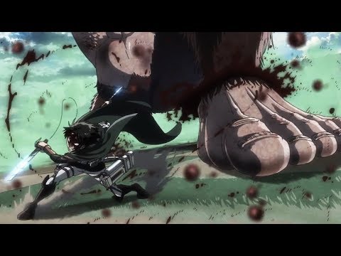 Levi Vs Beast Titan - Attack On Titan Season 3 | With Attack On Titan Ost