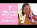 🚫👻 BEST Mineral Sunscreen for Darker Skin NO White Cast?