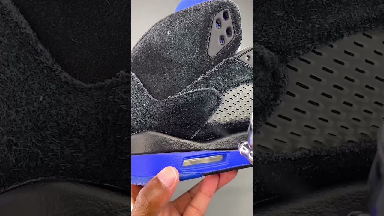 Как покрасить черную замшу Jordan Restore 