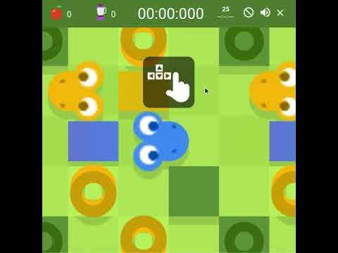 Google Snake/Wąż the game - maximum score - 256 points - full gameplay -  record - perfect on Make a GIF