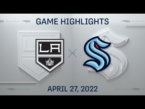 NHL Highlights | Kings vs. Kraken - Apr. 27, 2022