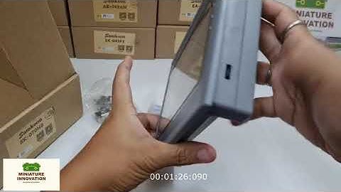 Review SK070HS HMI Samkoon touch screen 7 " พร้อม Ethernet : miniature innovation