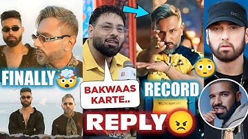 AADAT VIDEO FINALLY 🥶 BADSHAH REPLY YO YO HONEY SINGH 😡 YOYO BEATS EMINEM, DRAKE | SAWAAL PUCHDI
