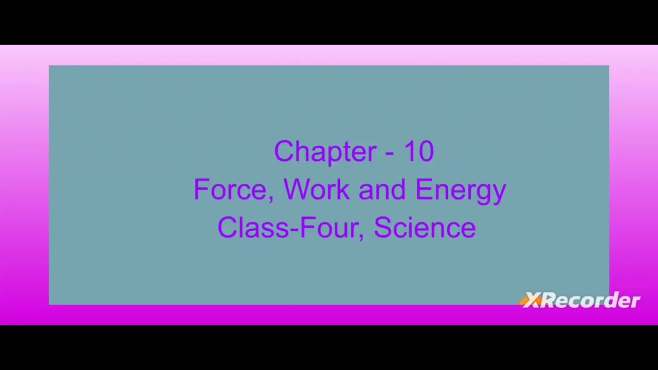 Force, Work and Energy, Lesson -10 Class-4, CBSE, NCERT. Whetstone ...