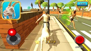 Frenzy Wild Goat Sim Rampage - IOS Gameplay |Newbie Gaming screenshot 5
