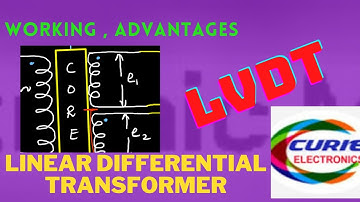 LINEAR VARIABLE DIFFERENTIAL TRANSFORMER (LVDT)