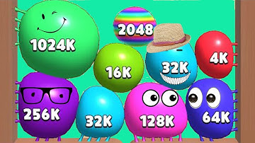 Blob merge 3d TOP 1 player in WORLD Max level gameplay (android ios) NEW UPDATE #39