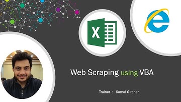 Web Scraping # 0 | Excel VBA + IE scraping | Course introduction