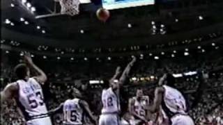 MICHAEL JORDAN: 34 pts vs Detroit Pistons (1990 Playoffs-Game 1)