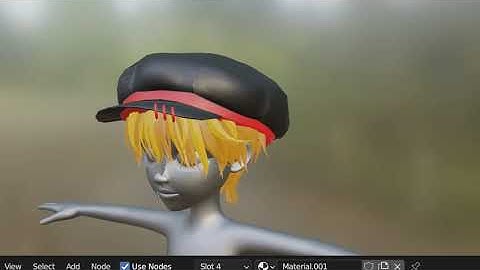 Tutorial 3D Item Zepeto Hair FBX prefab unity template